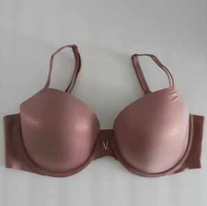 VS Shimmer Lined Demi Bra 36D